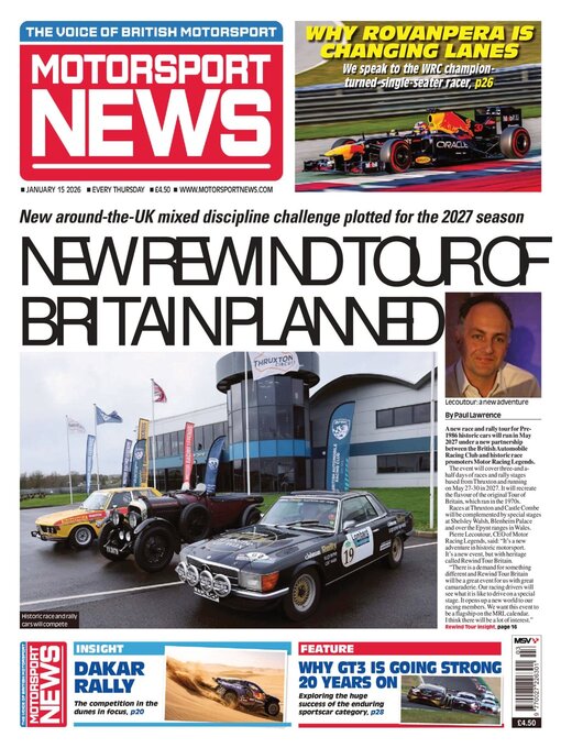 Title details for Motorsport News by Kelsey Publishing Ltd - Available
